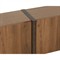 Nissa Modern Classic Brown Oak Sideboard