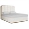 Bideford Modern Classic White Tufted Bed - Queen