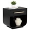 Ayelet Modern Classic Black Oak Nightstand