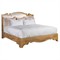 Barbizon Updated Traditional Brown Wood Bed - Queen