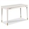 Elsa French Country White Wood Vanity Desk