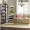 Francesca Updated Traditional Brown Wood Etagere