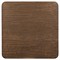 Highlands Modern Classic Brown Walnut Square Coffee Table