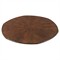 Tulip French Country Dark Brown Wood Round Extendable Jupe Dining Table - 66-87&quot;
