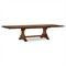 Witney Rustic Lodge Brown Wood Extendable Dining Table - 85-133&quot;