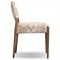 Odelia Modern Classic Beige Printed Oak Wood Dining Chair