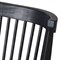 Tobin Updated Traditional Off White Upholstered Black Wood Dining Chair