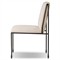 Darby Modern Classic White Performance Iron Dining Chair