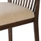 Tobin Updated Traditional Off White Upholstered Brown Wood Counter Stool