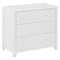 Elliana Coastal Beach White Woven Rattan Bachelor Chest