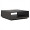 Avelora Modern Classic Black Wood Square Coffee Table