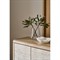 Milan Modern Classic Brown Oak Travertine Sideboard