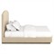 Arya Modern Classic Beige Performance Wood Bed - King