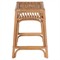 Cayden Coastal Beach Natural Rattan Counter Stool