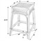 Cayden Coastal Beach Natural Rattan Counter Stool