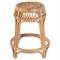 Cayden Coastal Beach Natural Rattan Round Counter Stool