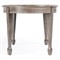Rye Modern Classic Grey Brown Wood Oval Coffee Table