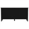 Nori Modern Classic Black Wood Double Dresser