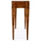 Renz Modern Classic Brown Burl Console Table