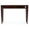 Renz Modern Classic Dark Brown Burl Console Table