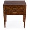 Renz Modern Classic Brown Burl End Table