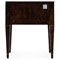 Renz Modern Classic Dark Brown Burl End Table