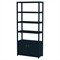 Allura Modern Classic Blue Wood Etagere