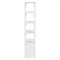 Allura Modern Classic White Wood Etagere