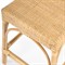 Frances Coastal Beach Natural Woven Rattan Counter Stool