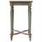 Zahra French Country Green Wood Side Table