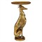Victor Modern Classic Antique Brass Metal Greyhound Accent Table