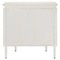 Sazana Modern Classic White Oak Demilune Nightstand