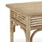 Jesse Coastal Beach Natural Woven Abaca Rectangular Console Table