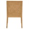 Bella Coastal Beach Beige Performance Natural Rattan Dining Chair