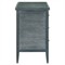 Bella Coastal Beach Blue Rattan Wood Dresser