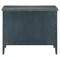 Bella Coastal Beach Blue Rattan Wood Dresser