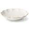 AERIN Coastal Beach White Ceramic Scalloped Nesting Serving Dish - Set of 3