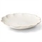 AERIN Coastal Beach White Ceramic Scalloped Nesting Serving Dish - Set of 3