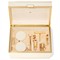 AERIN Updated Traditional Cream Embossed Shagreen Bar Tool Set