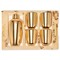 AERIN Updated Traditional Cream Embossed Shagreen Bar Tool Set