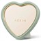 AERIN Piero Modern Classic Eucalyptus Leather Heart Photo Frame - 5x5