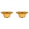 AERIN Olivia Updated Traditional Gold Brass Candlestick Holder - Set of 2