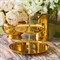 AERIN Sintra Updated Traditional Gold Brass 2 Tier Serving Stand