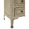 Jiselle French Country Distressed Light Blue Reclaimed Pine Bachelor Chest