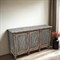 Ashriel French Country Distressed Grey Reclaimed Pine Sideboard
