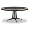 Seigfried Modern Classic Brown Oak Round Poker Game Table