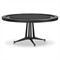 Seigfried Modern Classic Black Oak Round Poker Game Table