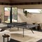Seigfried Modern Classic Black Oak Ping Pong Game Table