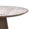 Skylar Modern Classic White Marble Brown Oak Poker Game Table