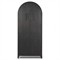 Dione Modern Classic Distressed Black Oak Darts Game Cabinet